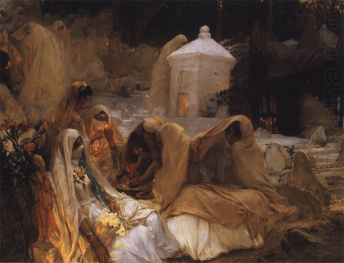 The Day of the Prophet at Oued el Kebir, Frederick Arthur Bridgman